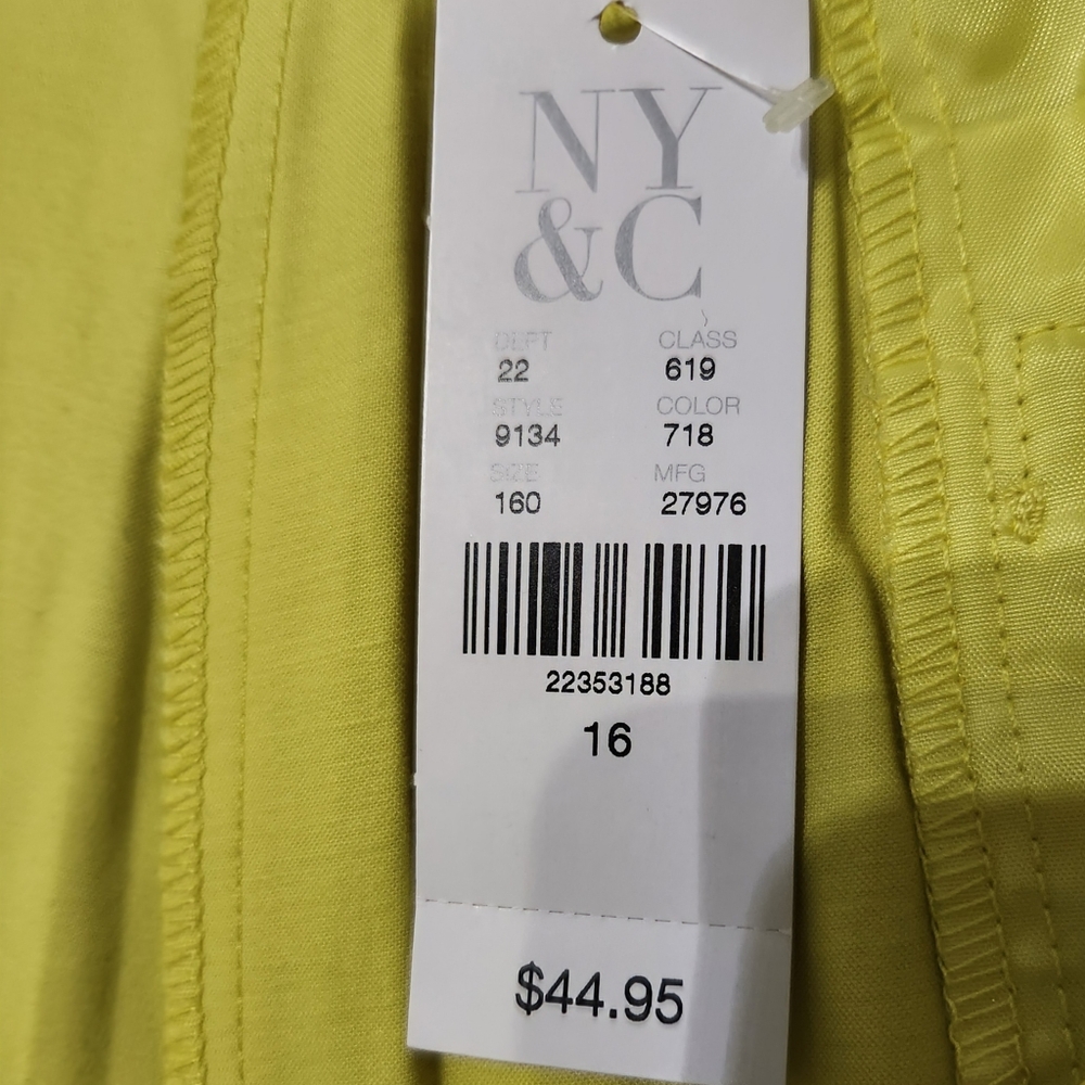 Yellow Women's Shorts - Picture 4 of 4